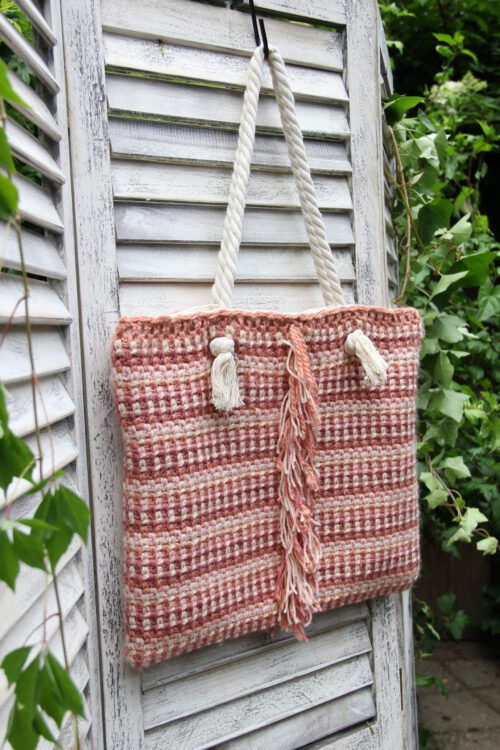 Corneeltje Wol - Tas Pink moss Haakpakket - Tas Pink moss