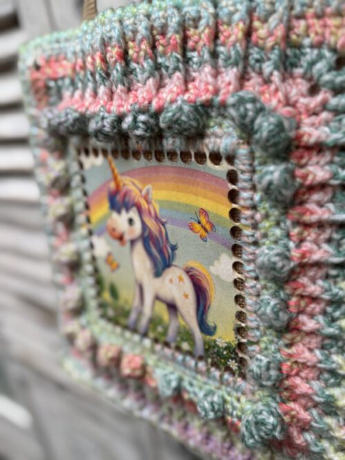 Corneeltje Wol - Tas Unicorn 2 Haakpakket - Tas Unicorn