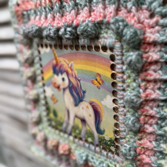 Corneeltje Wol - Tas Unicorn 2 Haakpakket - Tas Unicorn