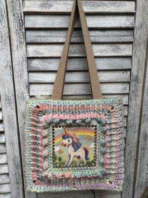 Corneeltje Wol - Tas Unicorn Haakpakket - Tas Unicorn