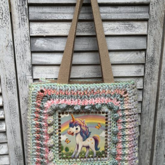 Corneeltje Wol - Tas Unicorn Haakpakket - Tas Unicorn