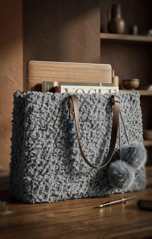 Haakpakket - Tas Fluffy Tendresse - Stoer en Stijlvol 64