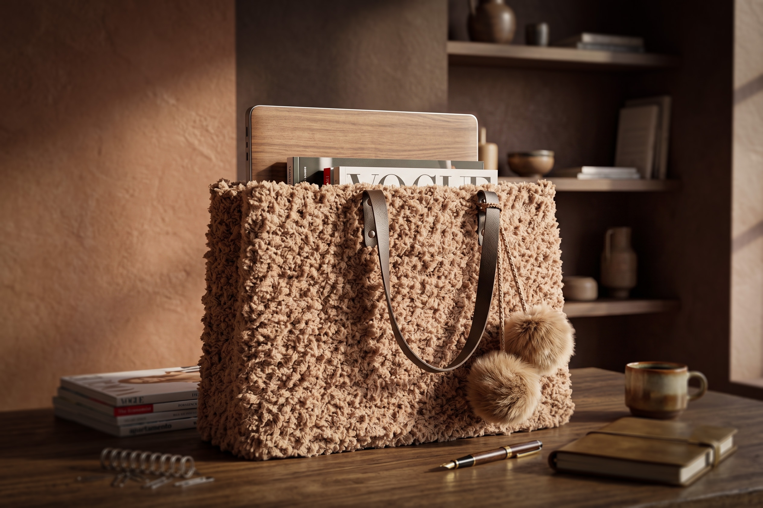 Haakpakket - Tas Fluffy Tendresse - Stoer en Stijlvol 64