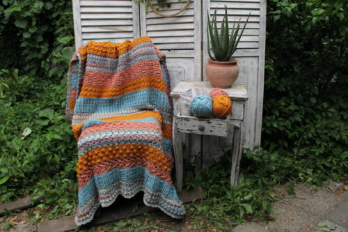 Corneeltje Wol - Tutti Frutti - 1 Haakpakket - Plaid Tutti Frutti