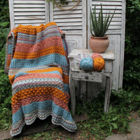 Corneeltje Wol - Tutti Frutti - 1 Haakpakket - Plaid Tutti Frutti