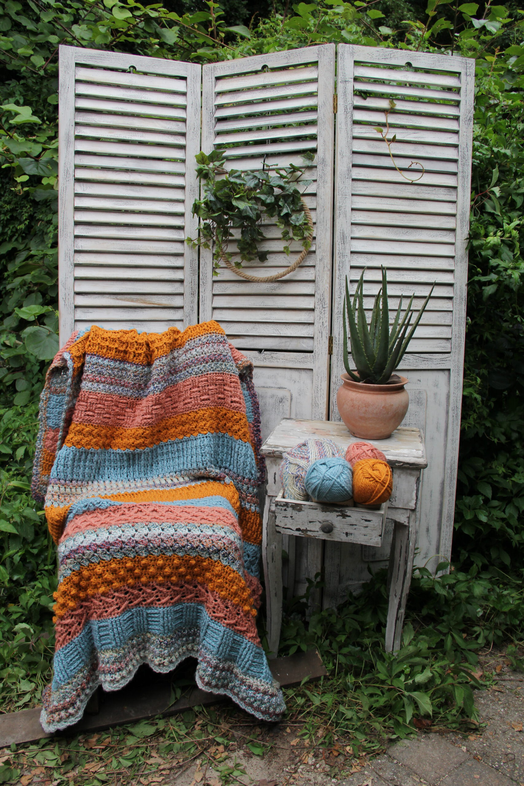 Corneeltje Wol - Tutti Frutti Haakpakket - Plaid Tutti Frutti