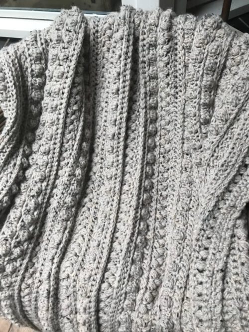 Corneeltje Wol - Tweed deken -2 Haakpakket - Tweed plaid