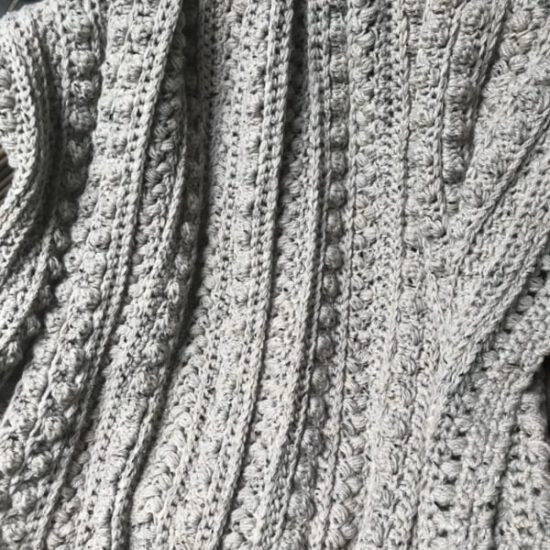 Corneeltje Wol - Tweed deken -2 Haakpakket - Tweed plaid