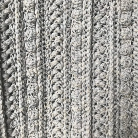 Corneeltje Wol - Tweed deken - 3 Haakpakket - Tweed plaid