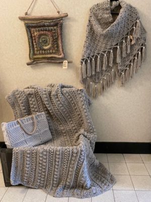 Corneeltje Wol - Tweed deken Haakpakket - Tweed plaid