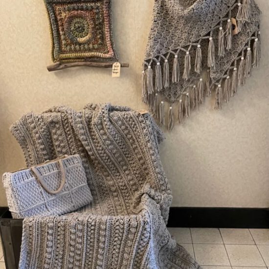 Corneeltje Wol - Tweed deken Haakpakket - Tweed plaid