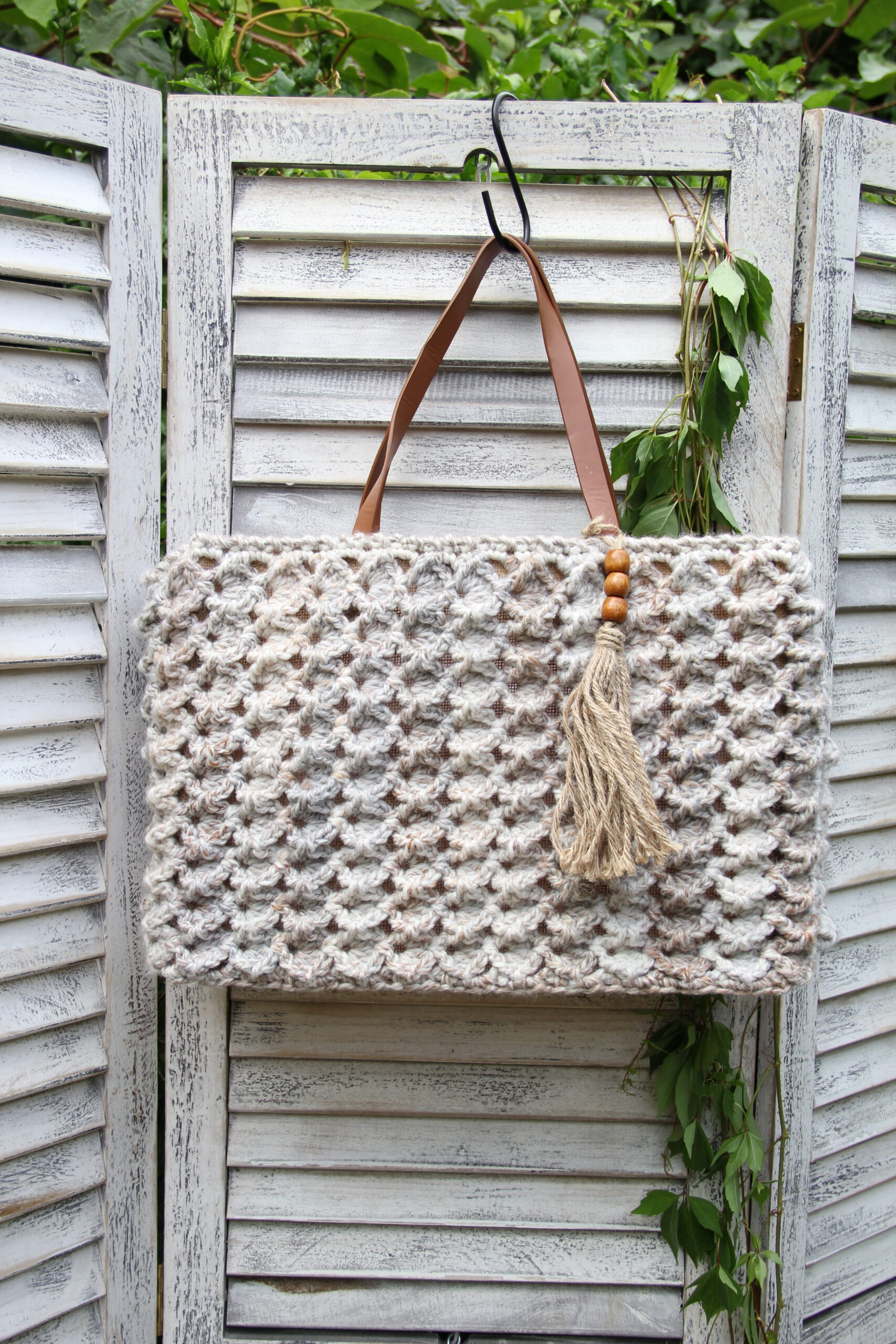 Haakpakket - V-Taïga tas - Stoer en Stijlvol 64