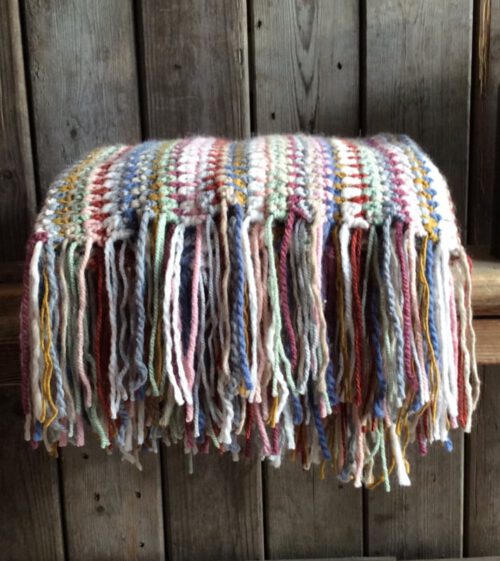 Corneeltje Wol - Vice Versa plaid - 2 Haakpakket - Plaid Vice Versa