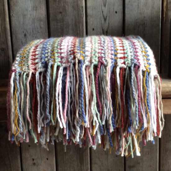 Corneeltje Wol - Vice Versa plaid - 2 Haakpakket - Plaid Vice Versa