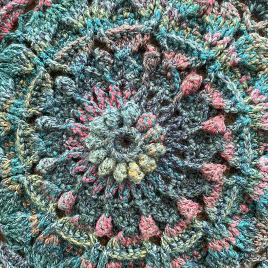 Haakpakket - Wanddeco Mandala Mozaïek