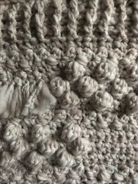 Wandhanger Nop ecru melee