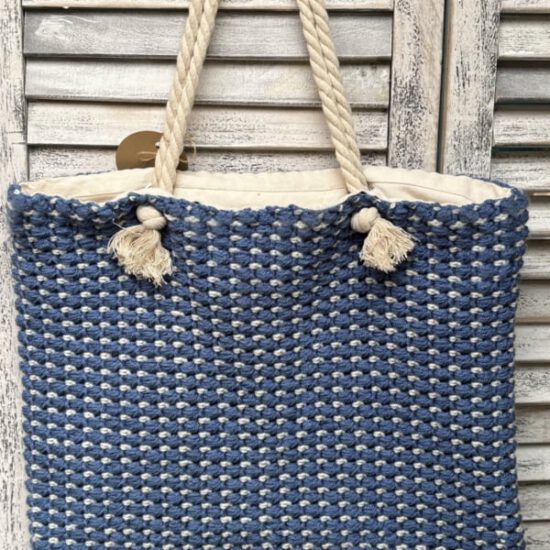 Corneeltje Wol - tas Delfts Blauw 3 Haakpakket - Tas Delfts Blauw