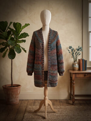 Haakpakket - Vest-jas Marble