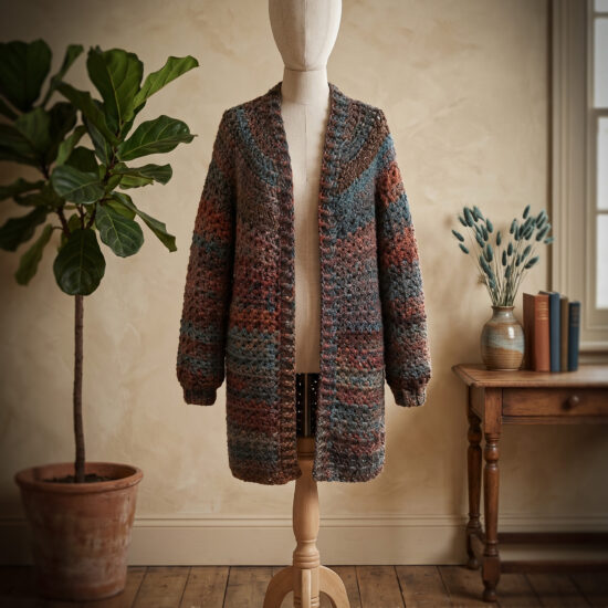 Haakpakket - Vest-jas Marble