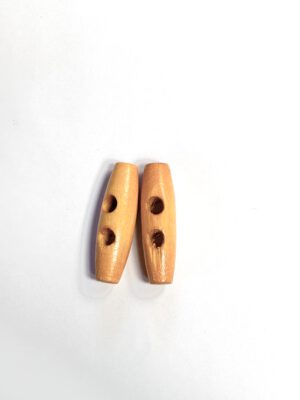 Knevel knoop 4 CM (2 stuks) naturel