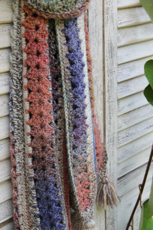 Haakpakket - Mile a Minute sjaal (Three colors) - Stoer & Stijlvol 64