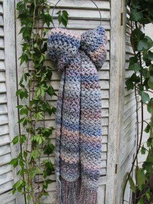 Corneeltje Wol - Double Denim sjaal Haakpakket - Double Denim Sjaal - Cor & Co