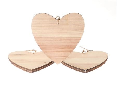 Corneeltje Wol - Houten hart 022 Houten Hart - 25x25 cm