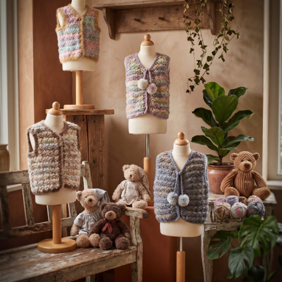Haakpakket - Kindervestjes