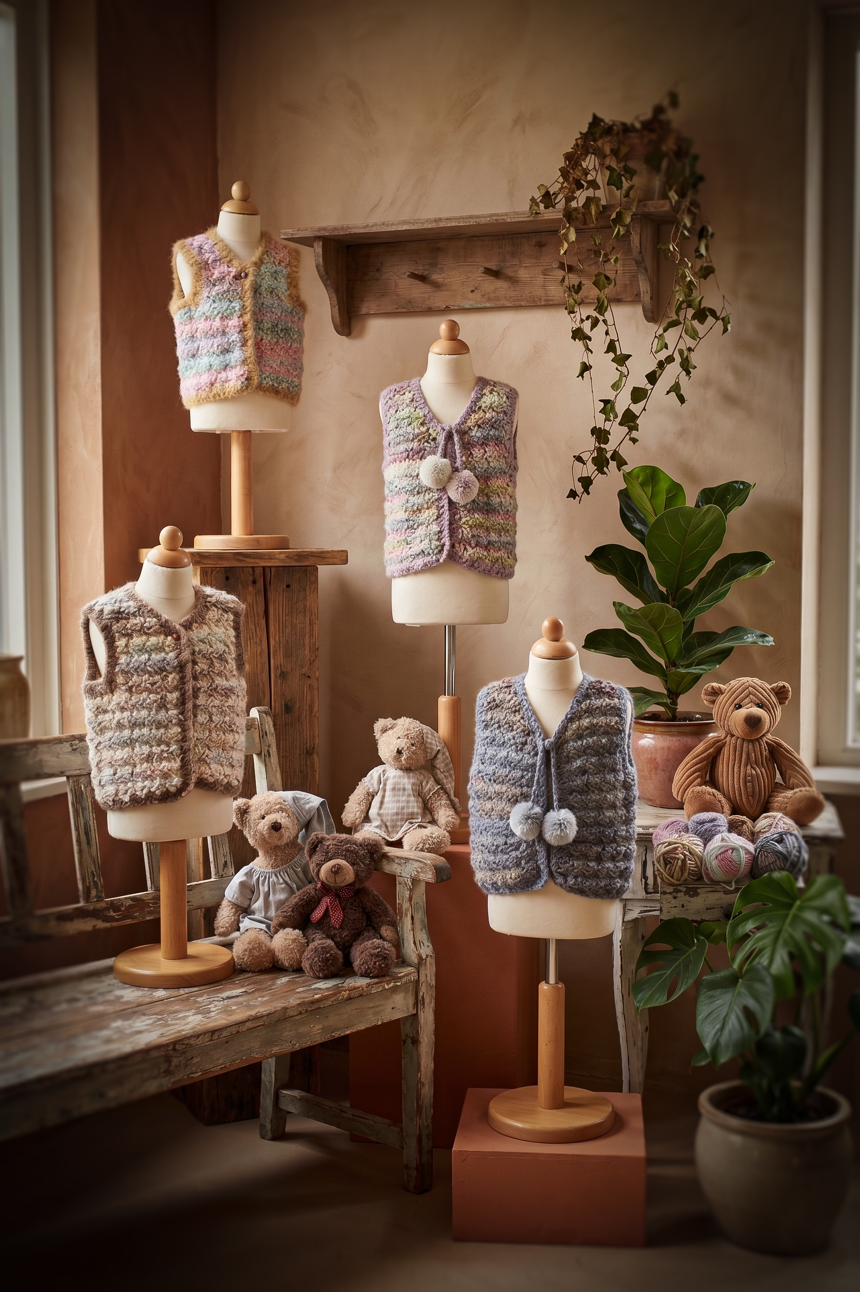 Haakpakket - Kindervestjes