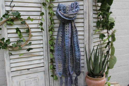 Corneeltje Wol - Mile a Minute sjaal Blue - Grey) - 2 Haakpakket - Mile a Minute sjaal (Blue & Grey) - Stoer & Stijlvol 64