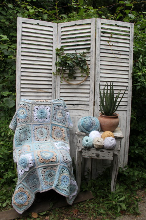 Corneeltje Wol - Plaid Winter Garden Garenpakket - Plaid Winter Garden