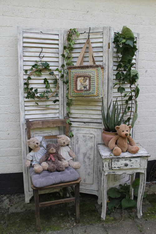 Corneeltje Wol - Setting Beertas Haakpakket - Tas ♫''Ik zag...''♫