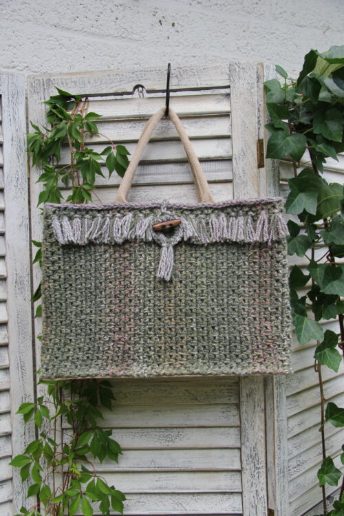 Corneeltje Wol - Tas Stoer Graniet Haakpakket - Tas Stoer Mosstitch