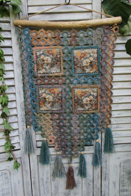 Corneeltje Wol - Wandkleed Nostalgie Haakpakket - Wandkleed Nostalgie