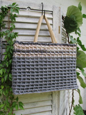 Haakpakket - Tas Stoer + Stoere Muts- Wafflestitch - Scandi