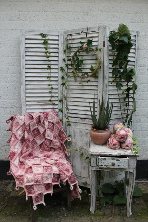 Corneeltje Wol - Plaid Pinky Haakpakket - Plaid Pinky