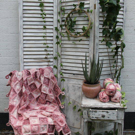 Corneeltje Wol - Plaid Pinky Haakpakket - Plaid Pinky