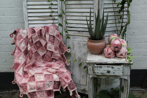 Corneeltje Wol - Plaid Pinky Haakpakket - Plaid Pinky