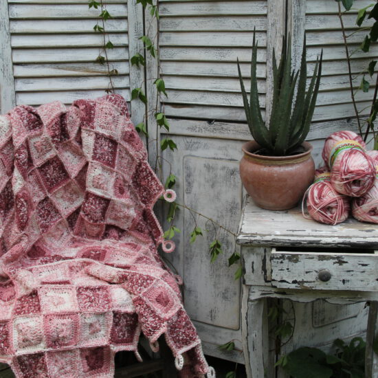 Corneeltje Wol - Plaid Pinky Haakpakket - Plaid Pinky