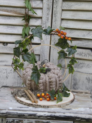 Haakpakket - Pompoen deco set