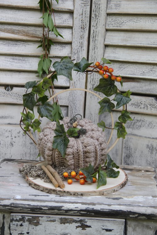 Haakpakket - Pompoen deco set