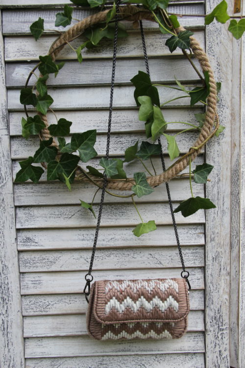 Bargello pakket - Tasje Chevron - Cor & Co