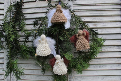 Haakpakket - Engeltje Eveline (set van 4) - Cor & Co