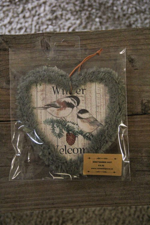 Corneeltje Wol - Kerst hart vogels