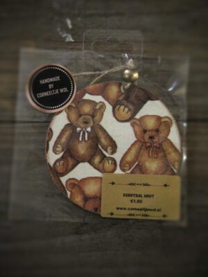 Corneeltje Wol - Kerstbal-hanger Beertjes Kerstbal-hanger - Beertjes - Kant & Klaar