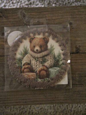 Corneeltje Wol - Kersthanger (rond) beer