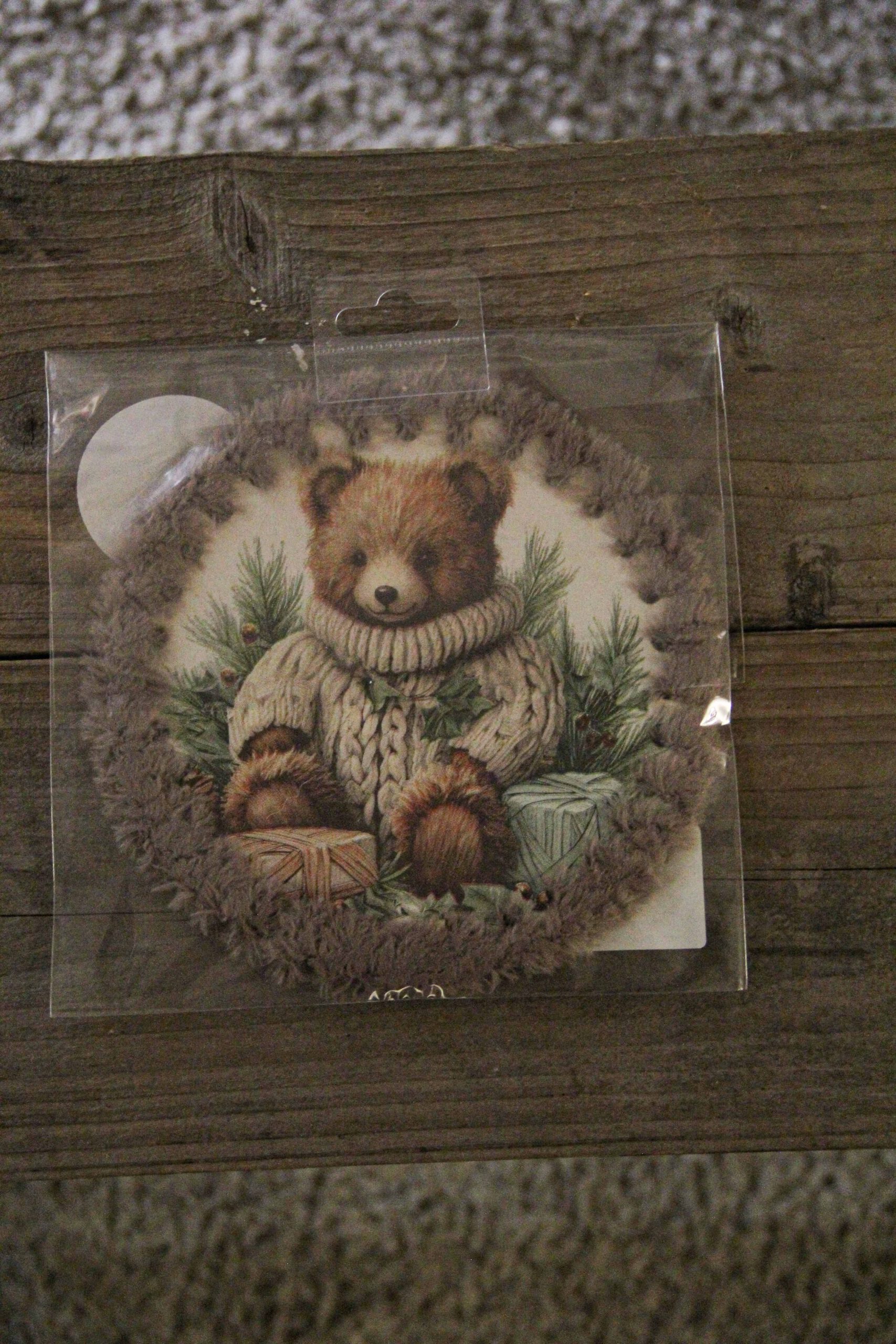 Corneeltje Wol - Kersthanger (rond) beer