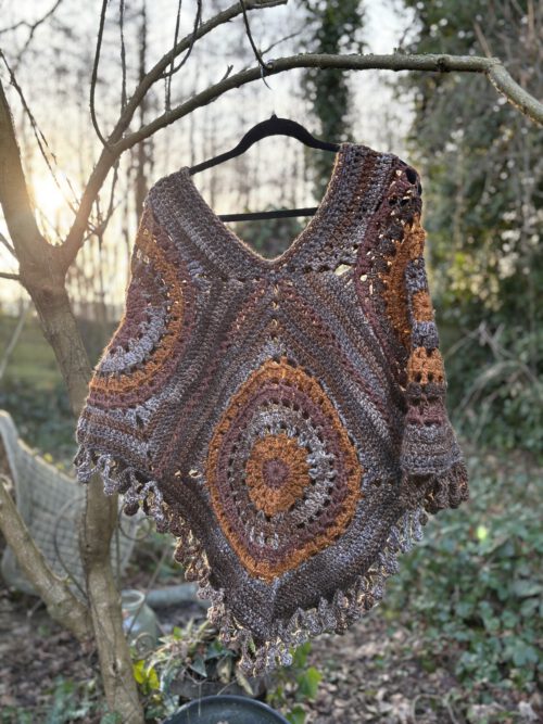 Haakpakket - Circle Cottagespun Poncho