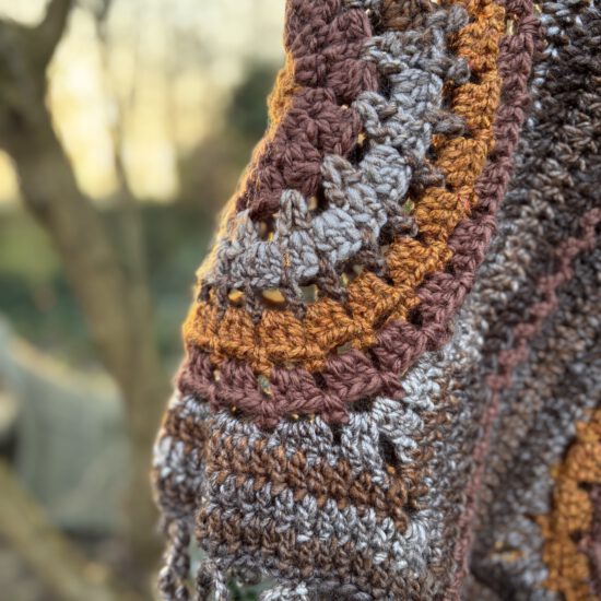 Haakpakket - Circle Cottagespun Poncho