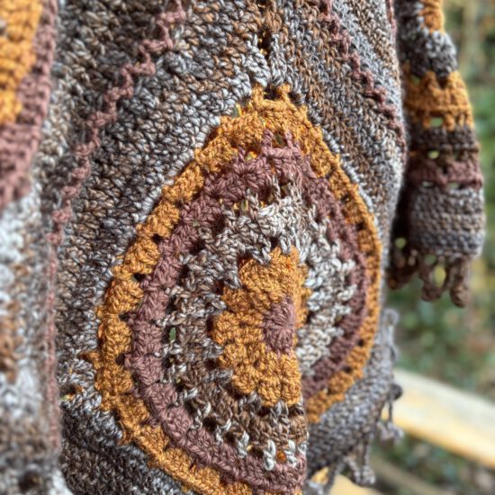 Haakpakket - Circle Cottagespun Poncho